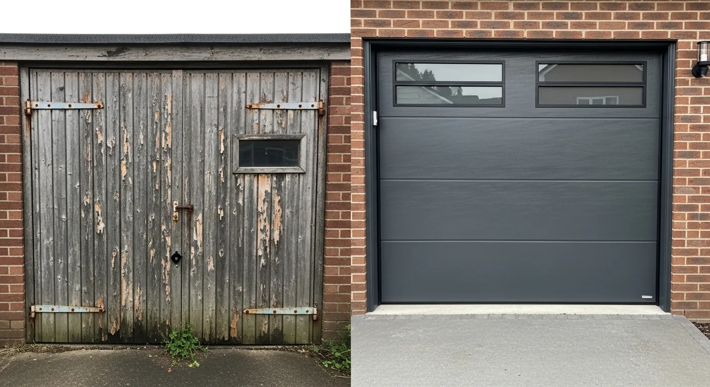 Garage Door Off Track in Woodburn, OR
