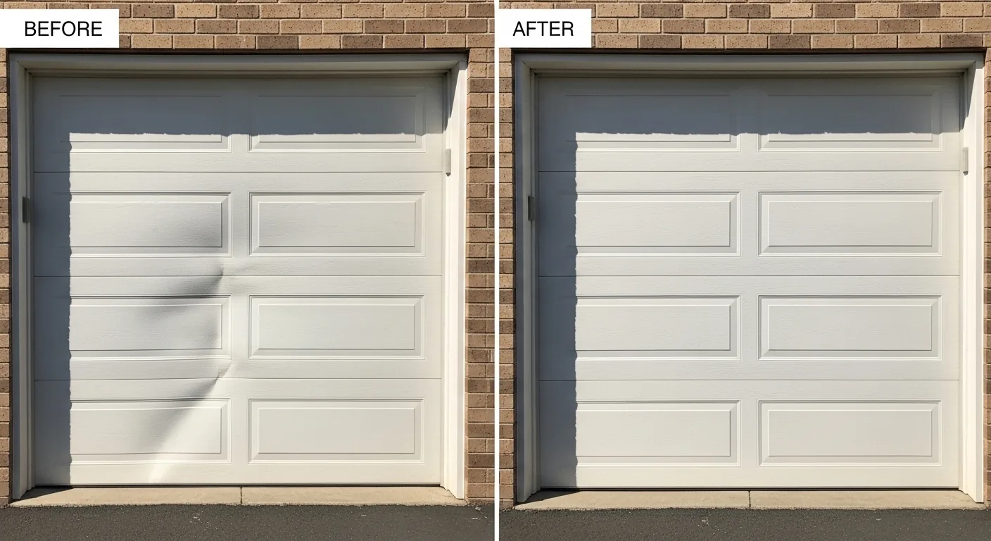 Garage Door Roller Popped Out in Woodburn, OR