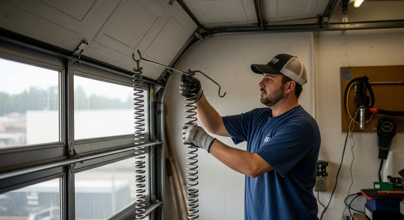 Garage Door Replacement After Impact service in Woodburn