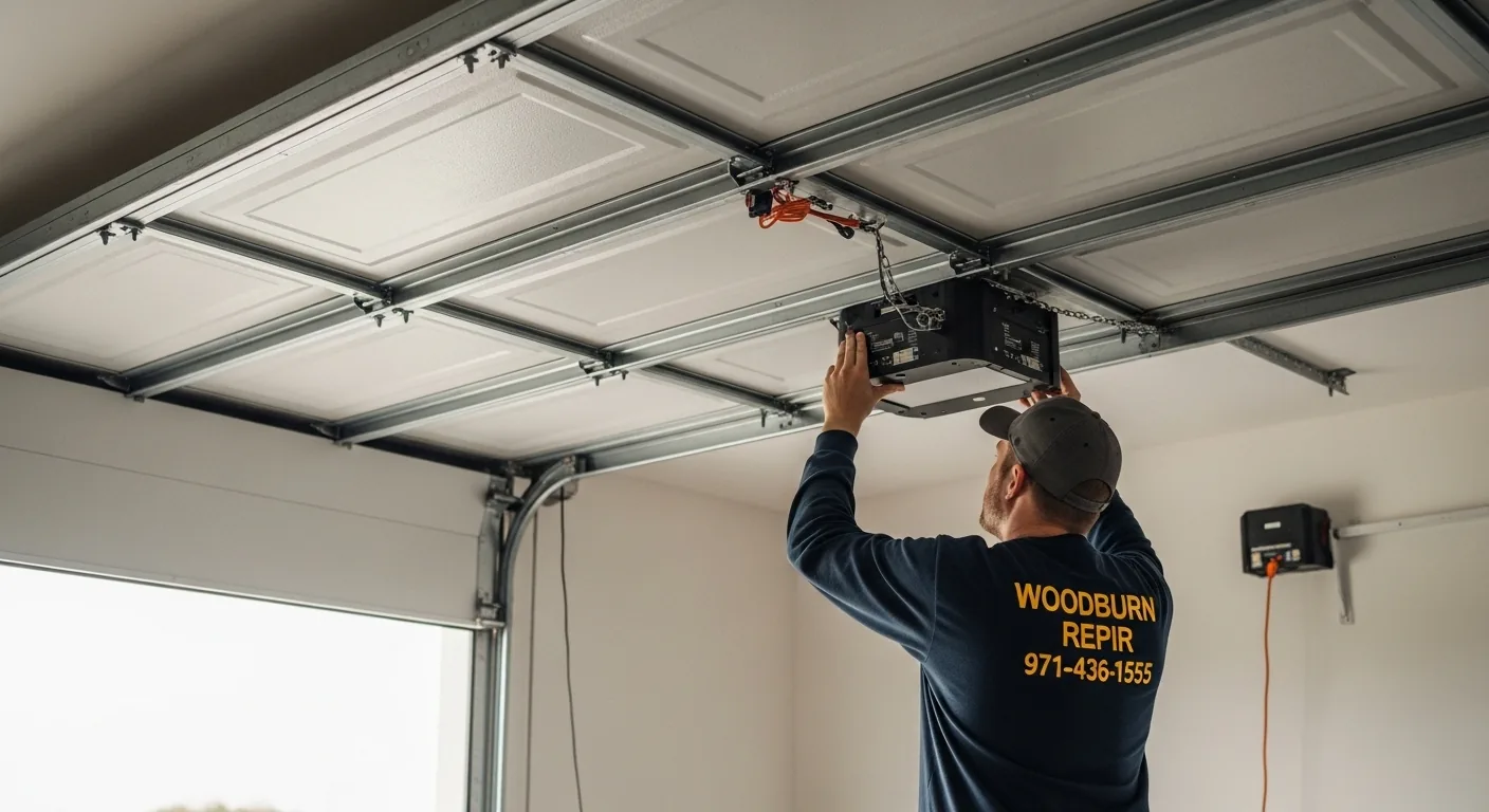 Garage Door Replacement After Impact process