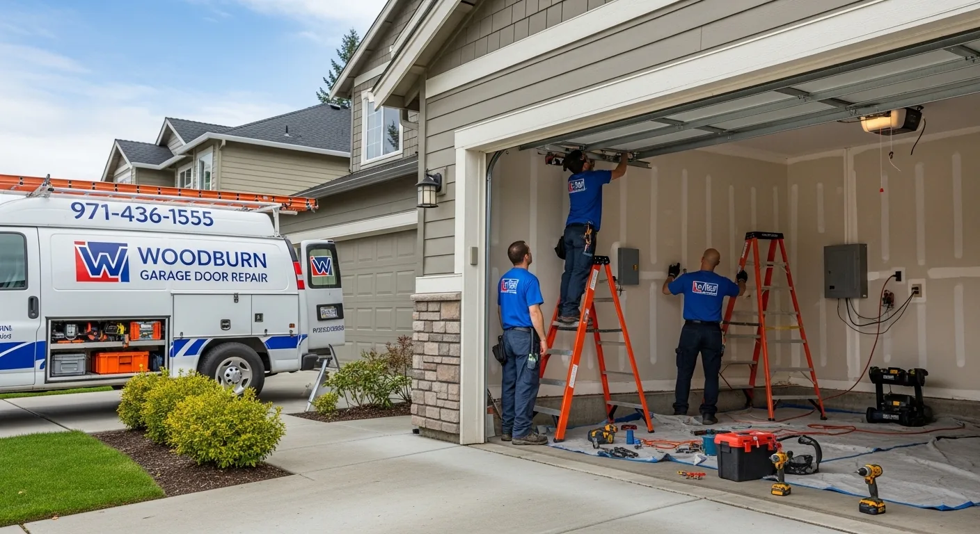Insulated Garage Door Installation process