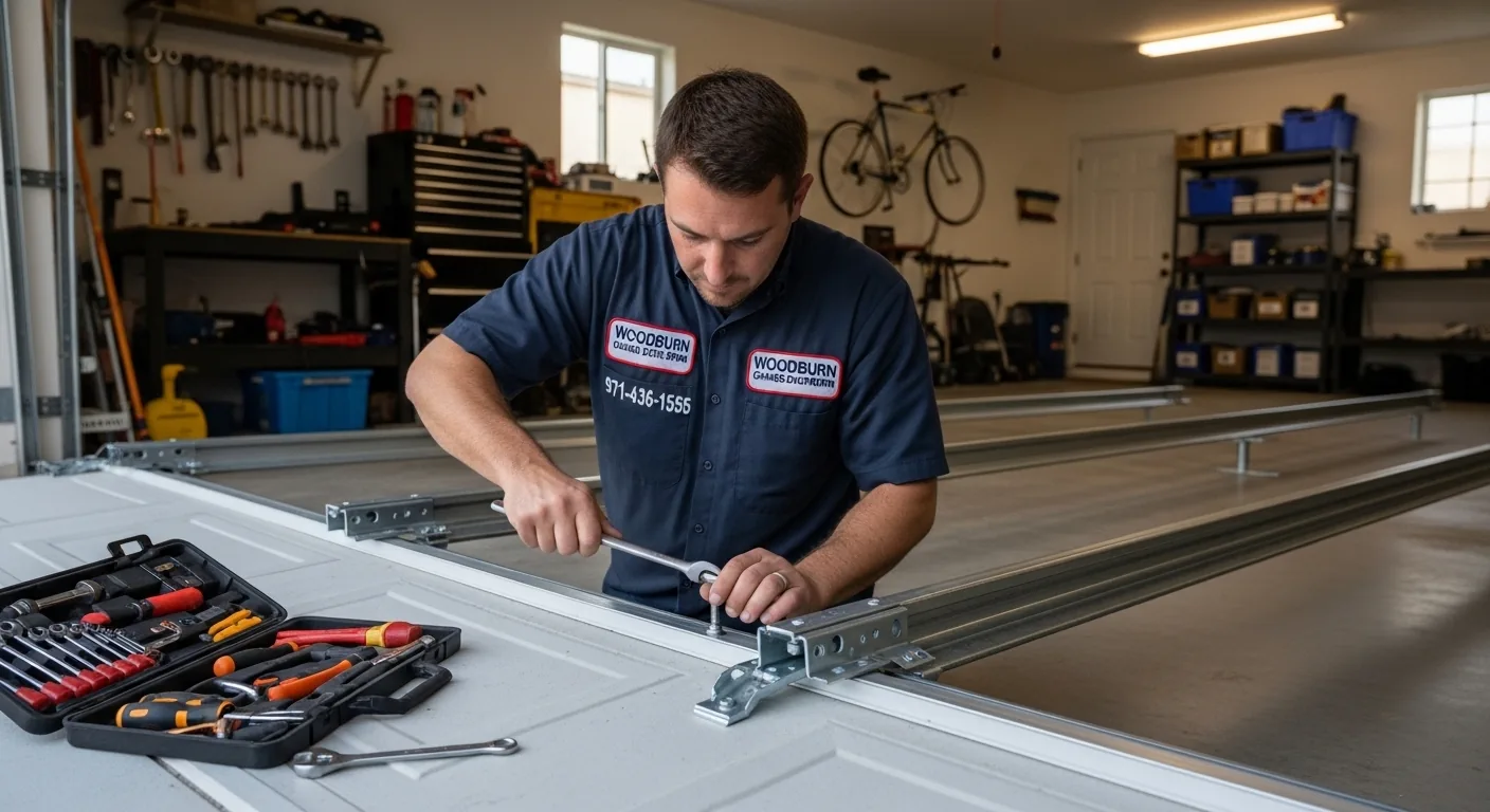 Garage Door Hardware Rebuild process