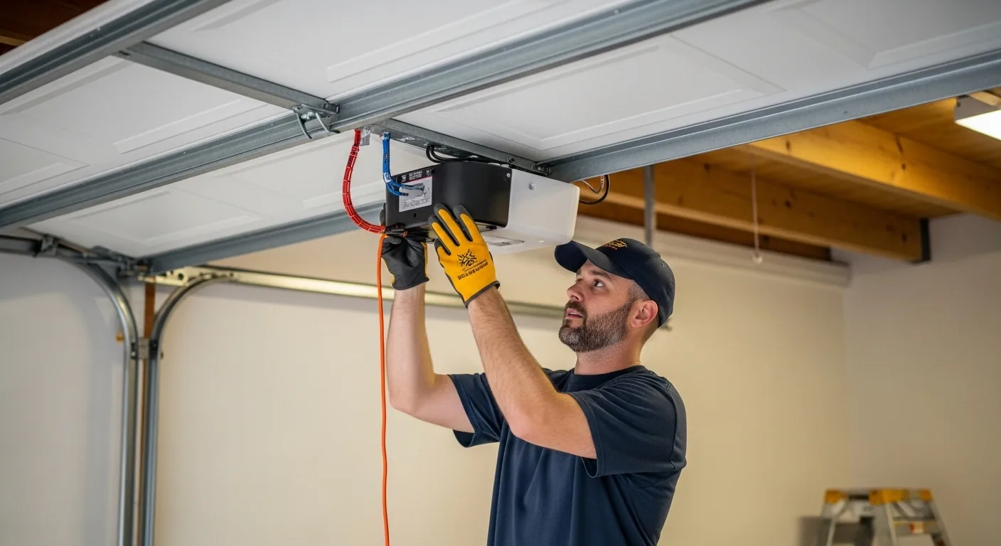 Garage Door Opener Repair process