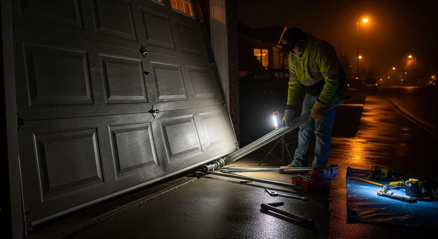 Emergency Garage Door Repair After Power Outage in Woodburn, OR